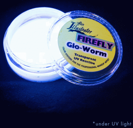 Glo Worm bajo UV